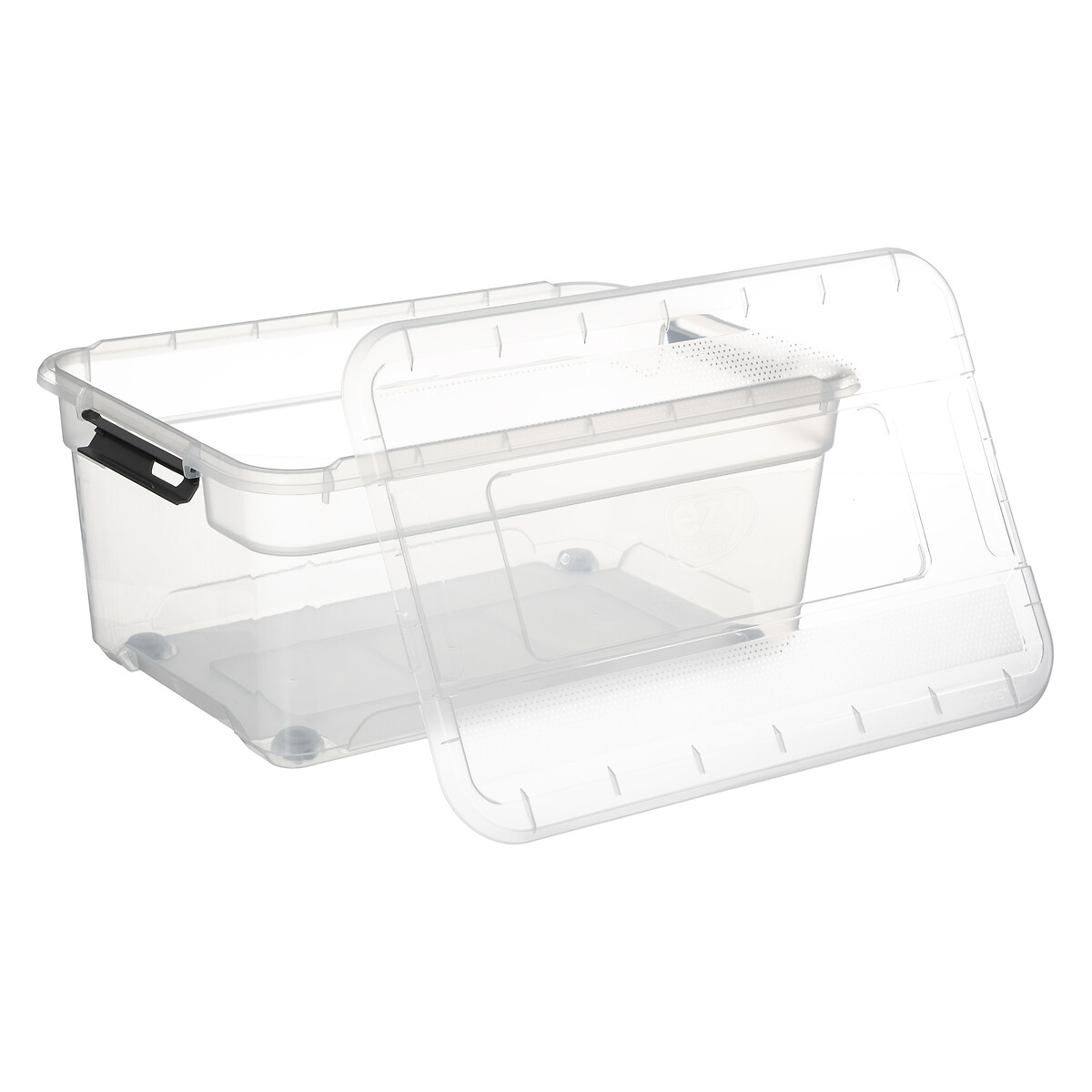 Boîte en plastique transparente 40l Solutions+