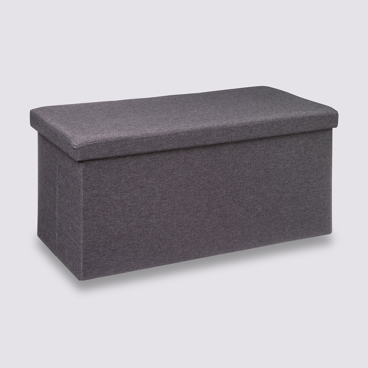 Pouf double pliant, gris Mix'n modul