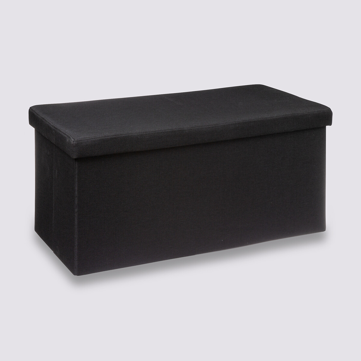 Pouf double pliant, noir Mix'n modul