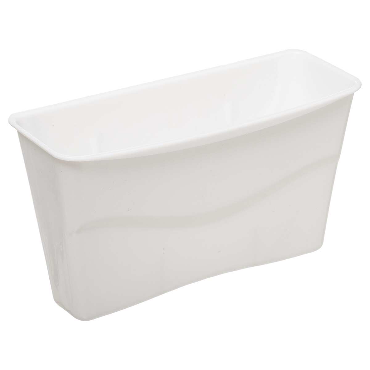 Égouttoir métal avec plateau, blanc Modern color