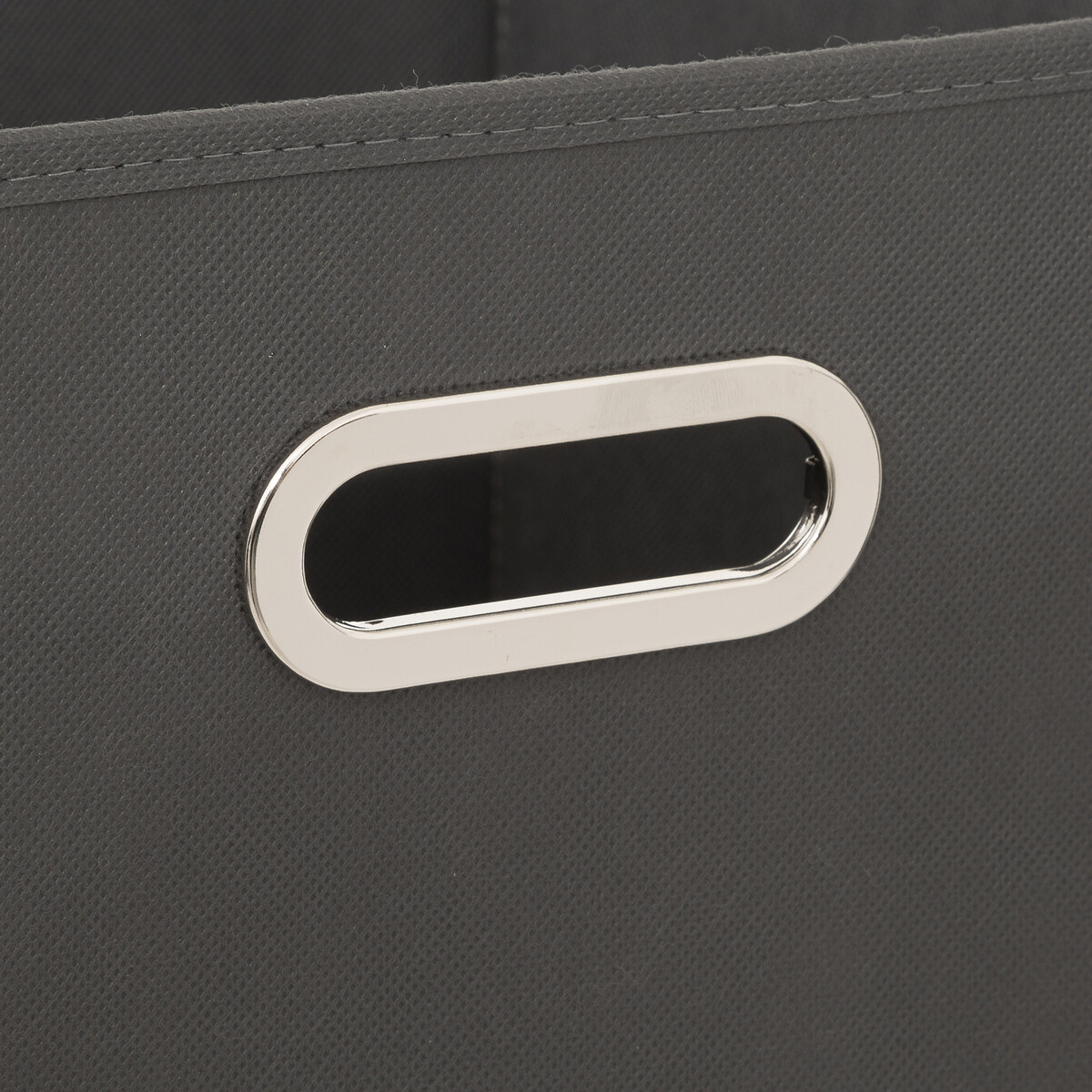 Panier tissu 31x31 cm, gris Mix'n modul