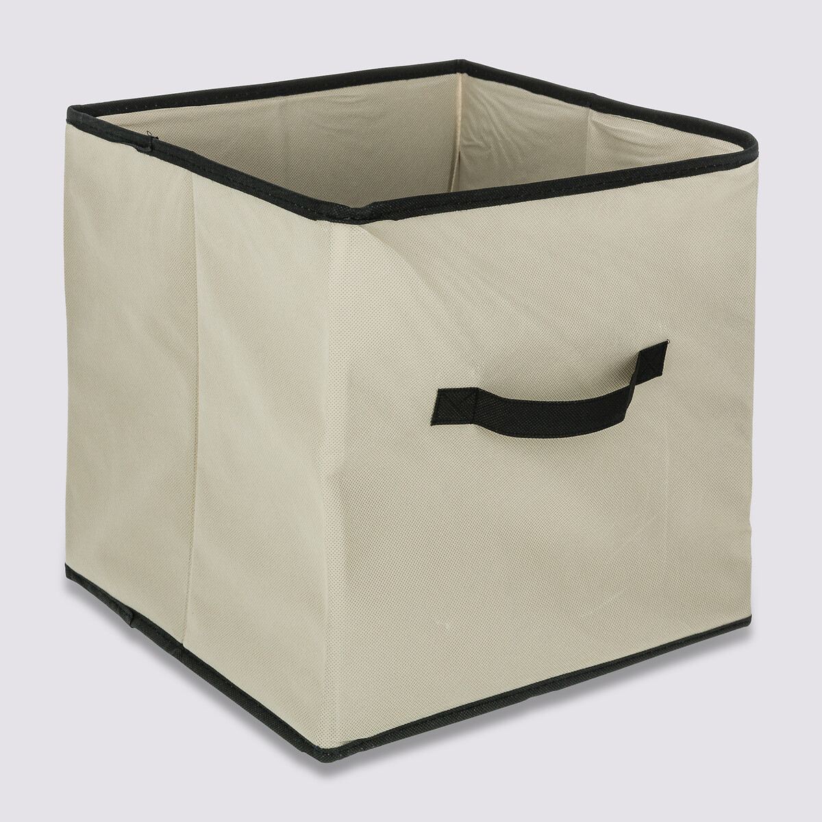 Panier tissu lanière 31x31 cm, beige Mix'n modul