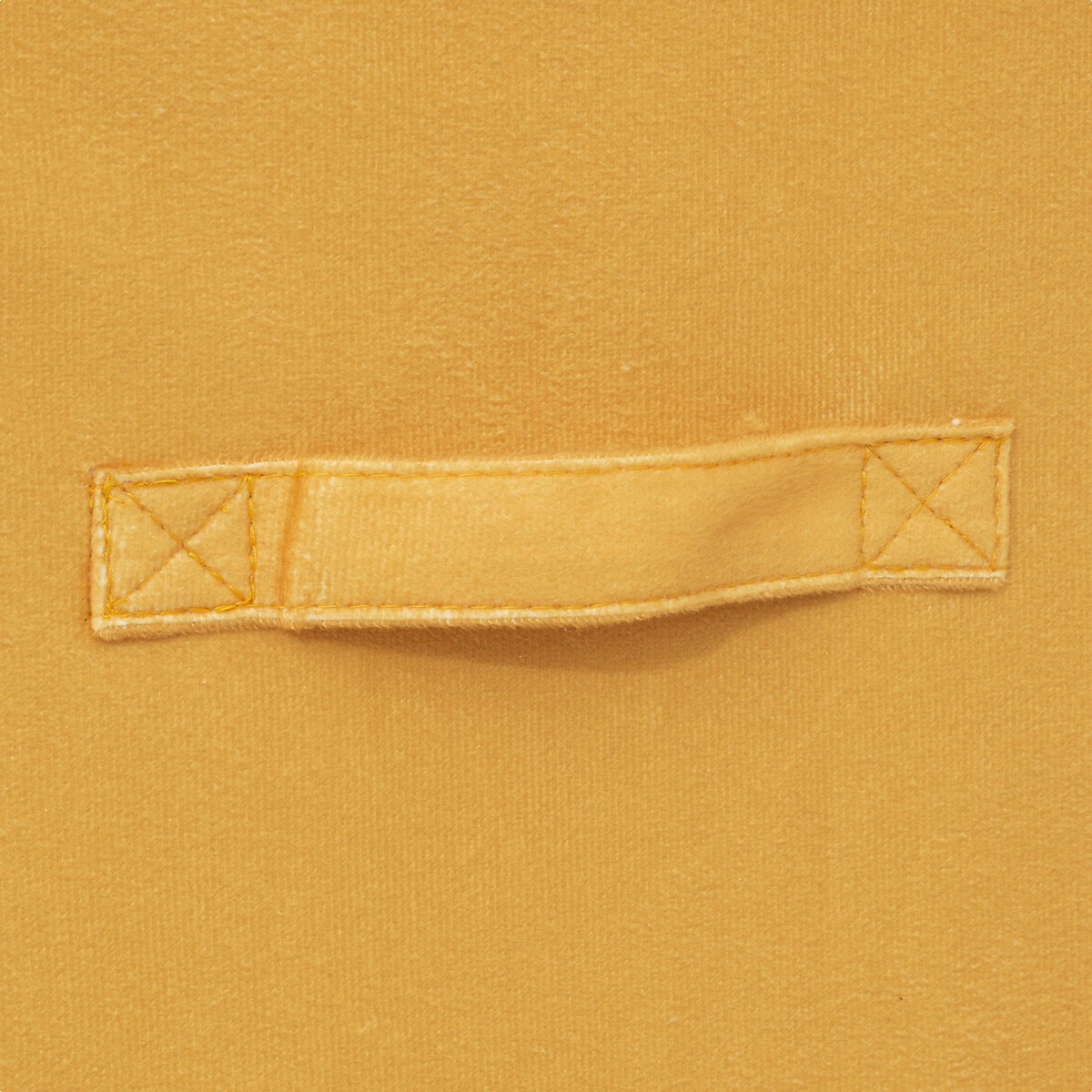 Panier velours 31x31 cm, jaune Mix'n modul