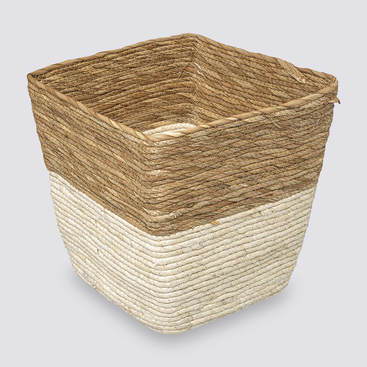 Panier paille 31x31 cm, naturel Mix'n modul