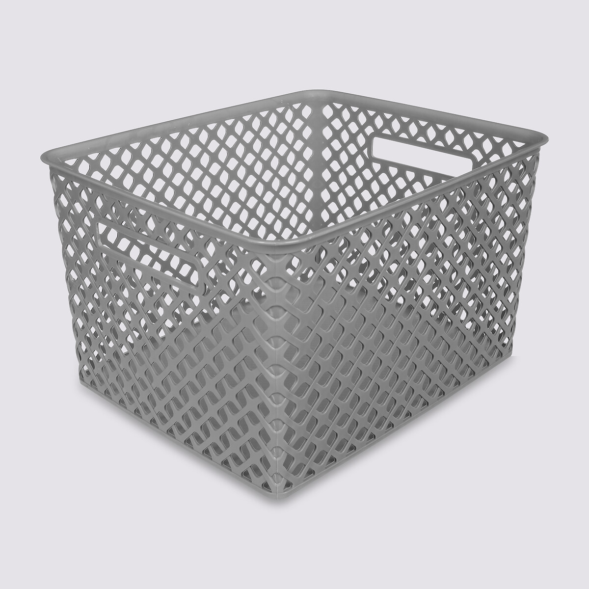 Panier en plastique 19l, gris Folky