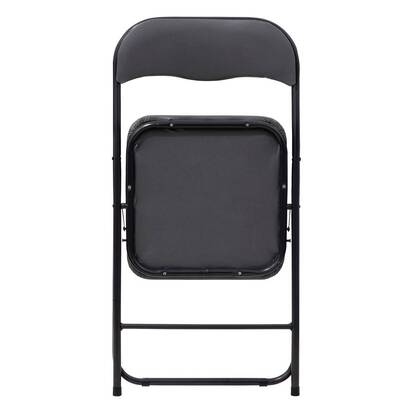 Chaise pliante, gris clair 