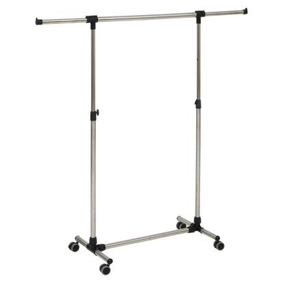 Portant à vêtements simple inox Extensio+