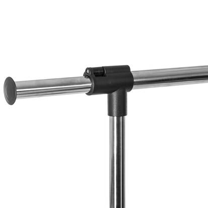 Portant à vêtements à roulettes simple Extensio