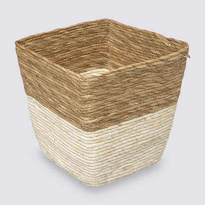 Panier paille 31x31 cm, naturel Mix'n modul