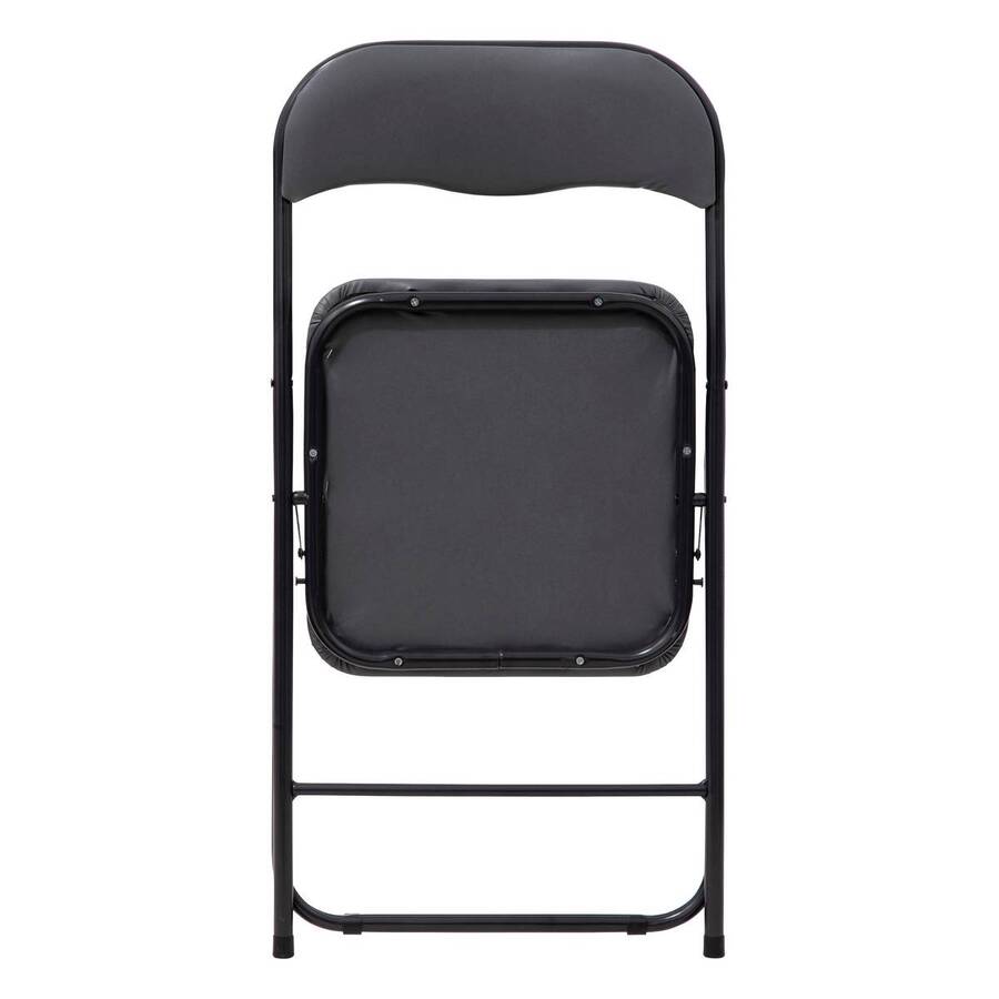 Chaise pliante, gris clair 