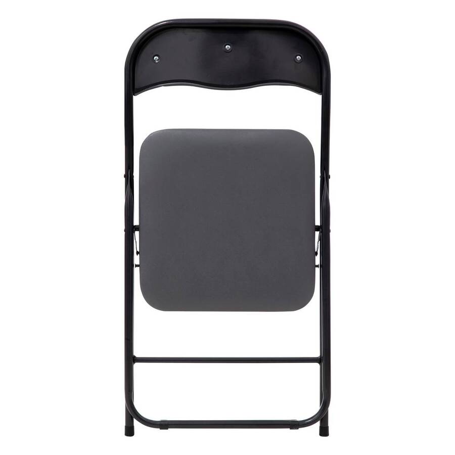 Chaise pliante, gris clair 