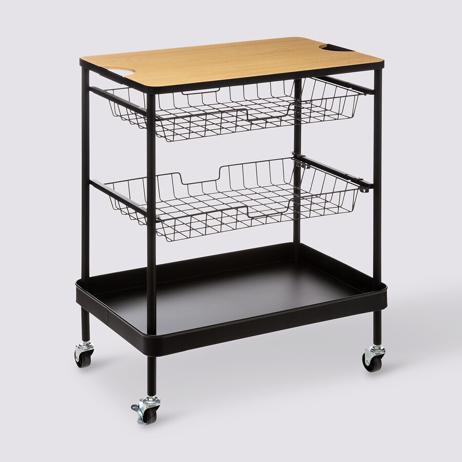 Desserte planche amovible métal 