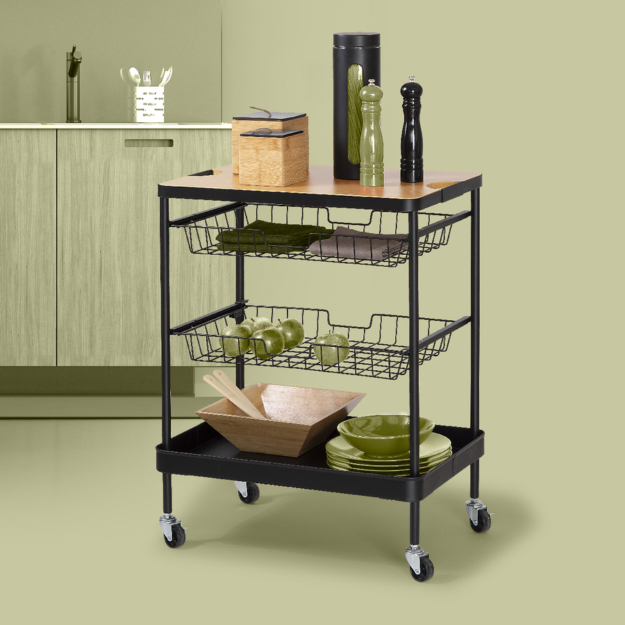 Desserte planche amovible métal 