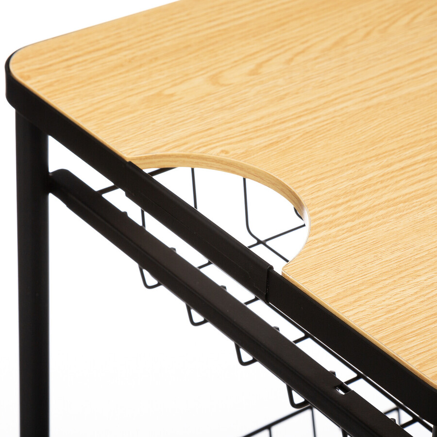 Desserte planche amovible métal 