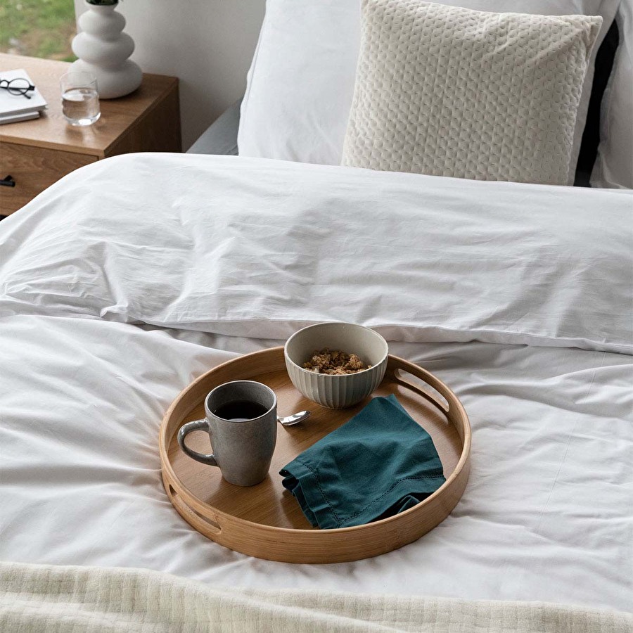 Plateau rond 40 cm Bambou