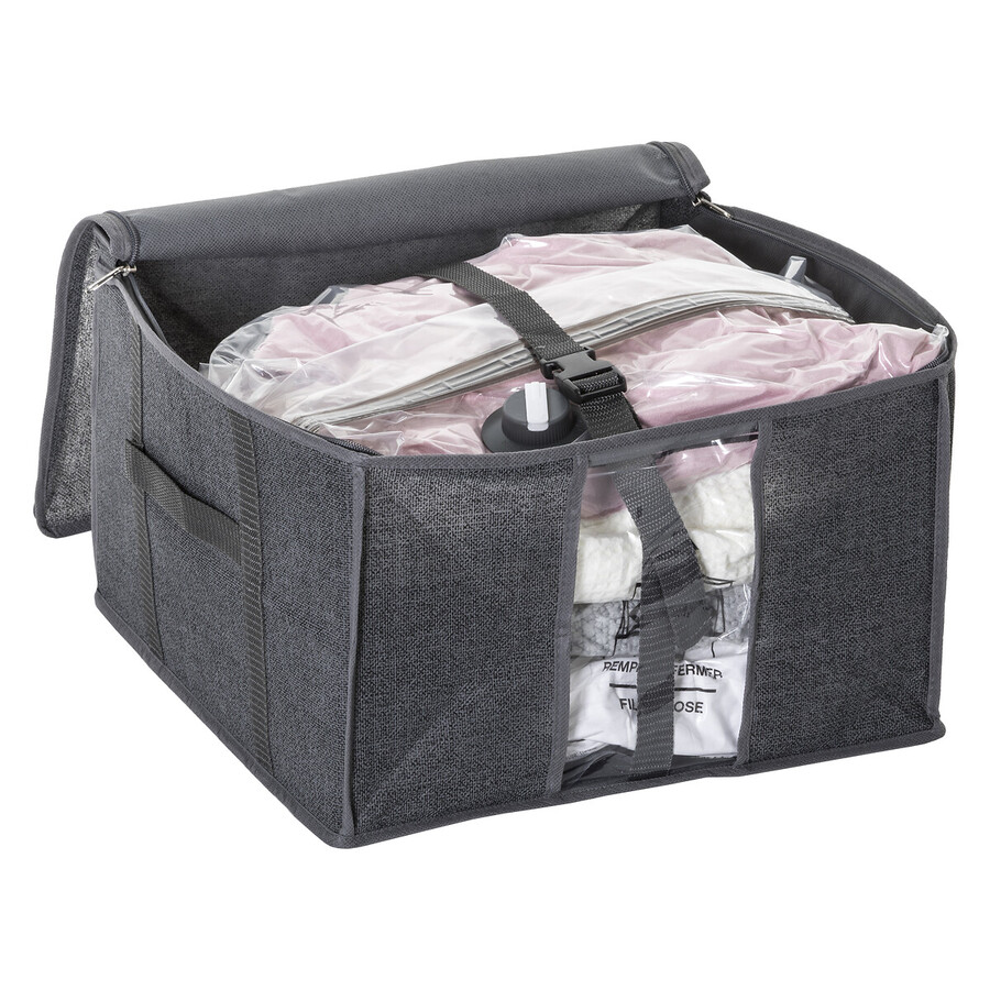 Housse rangement sous vide 40x40x25cm Air store+