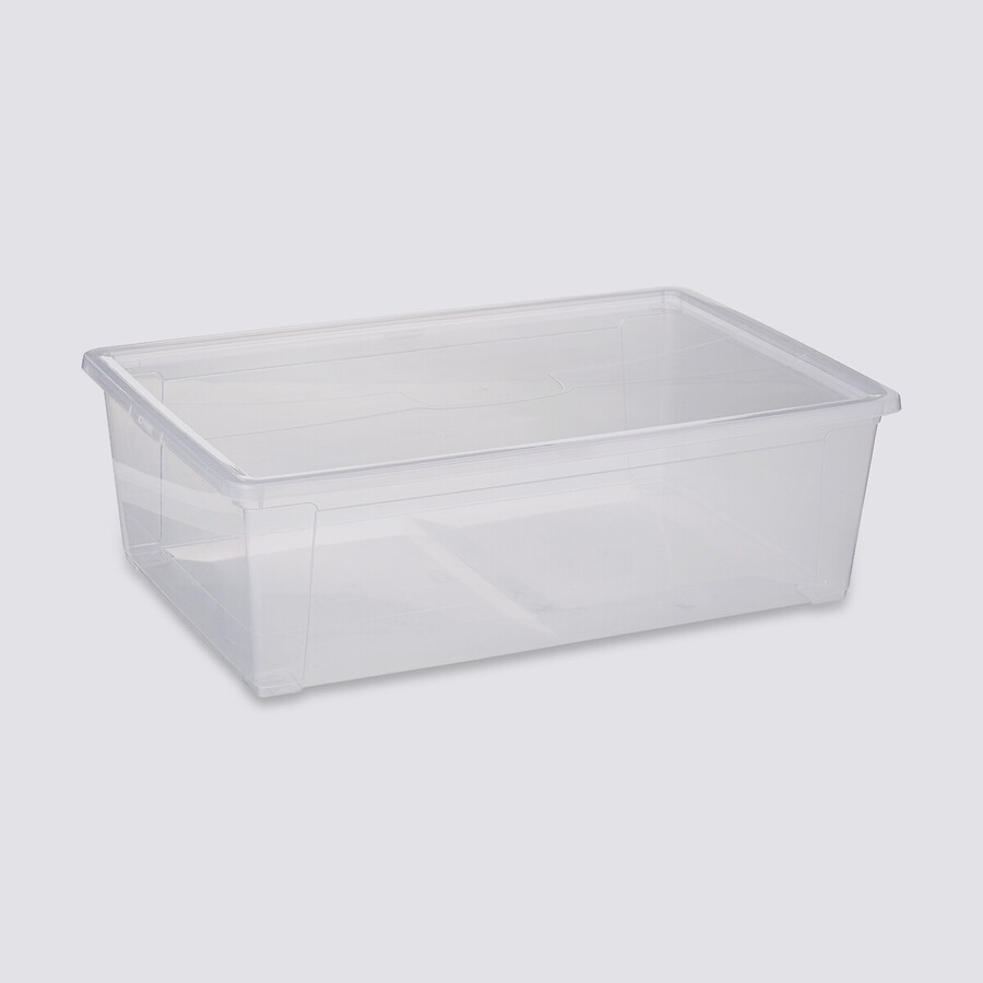 Boîte en plastique transparente 32l Store'n box
