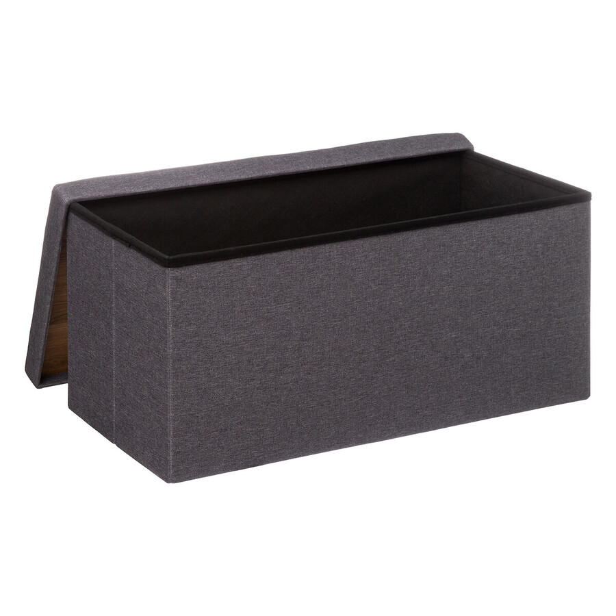 Pouf double pliant, gris Mix'n modul