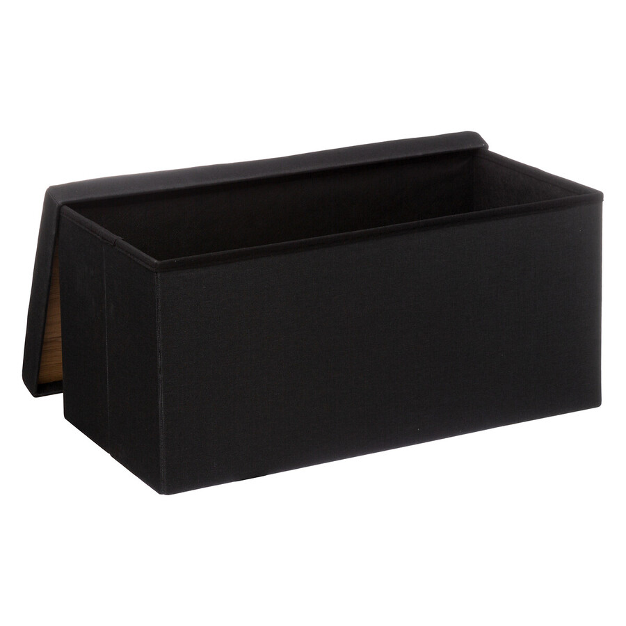 Pouf double pliant, noir Mix'n modul