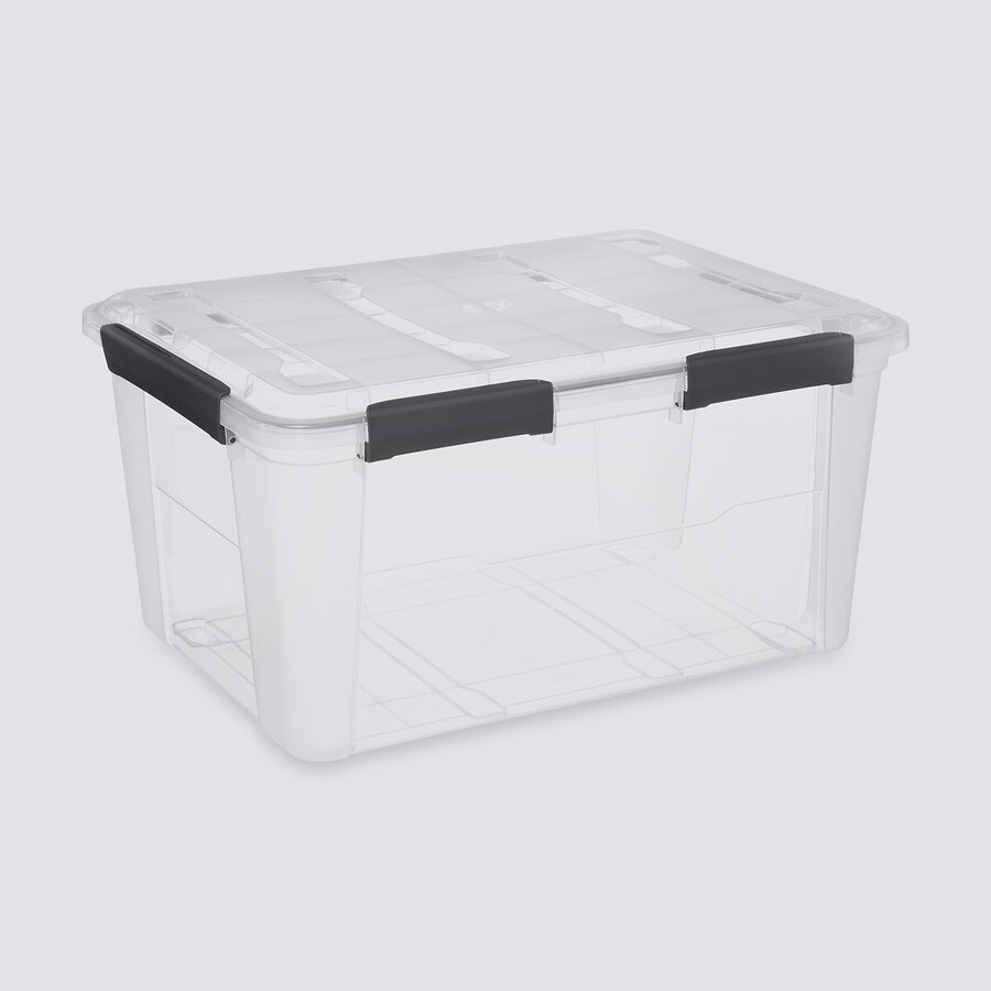 Boîte en plastique à clip 75l Protect+