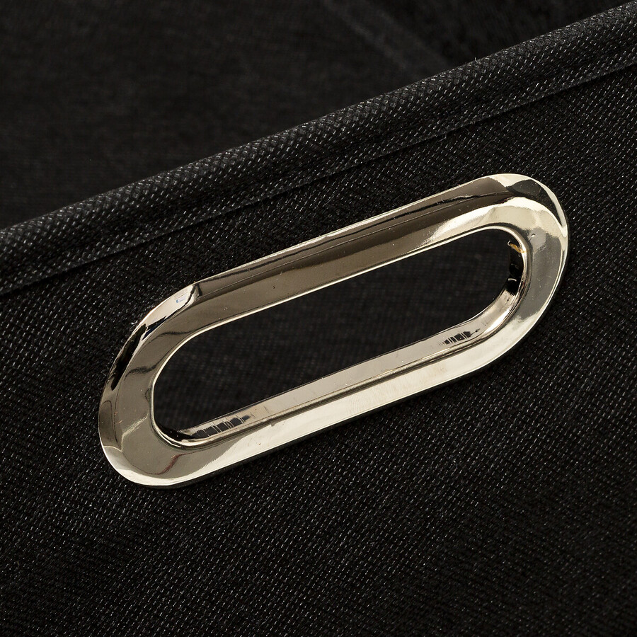 Panier tissu 31x15 cm, noir Mix'n modul