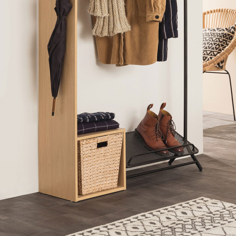 Panier effet jonc 31x31 cm Mix'n modul