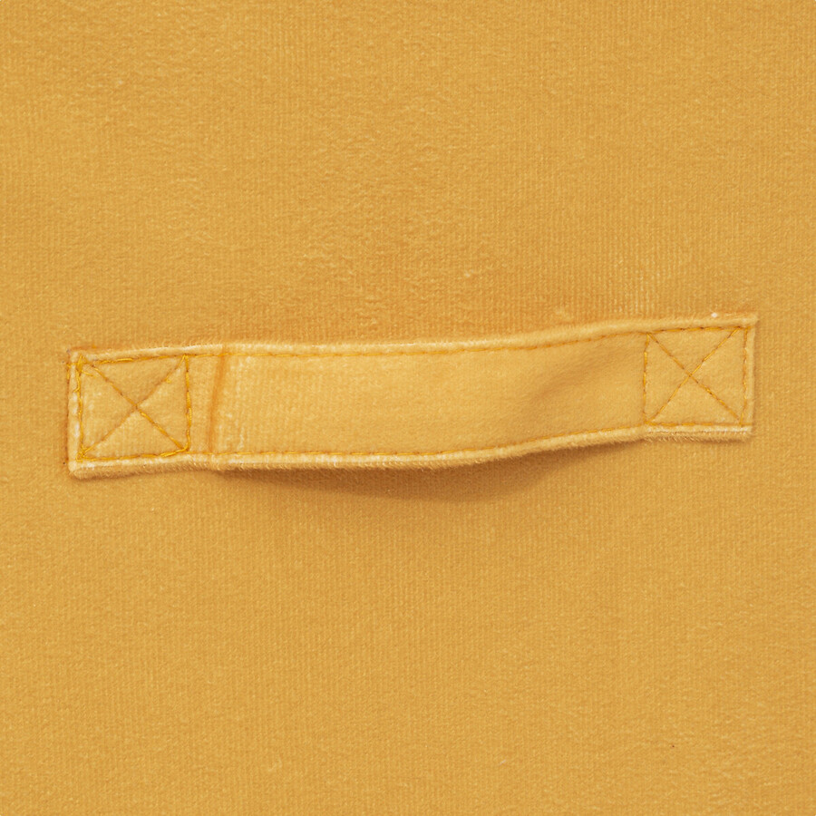 Panier velours 31x31 cm, jaune Mix'n modul