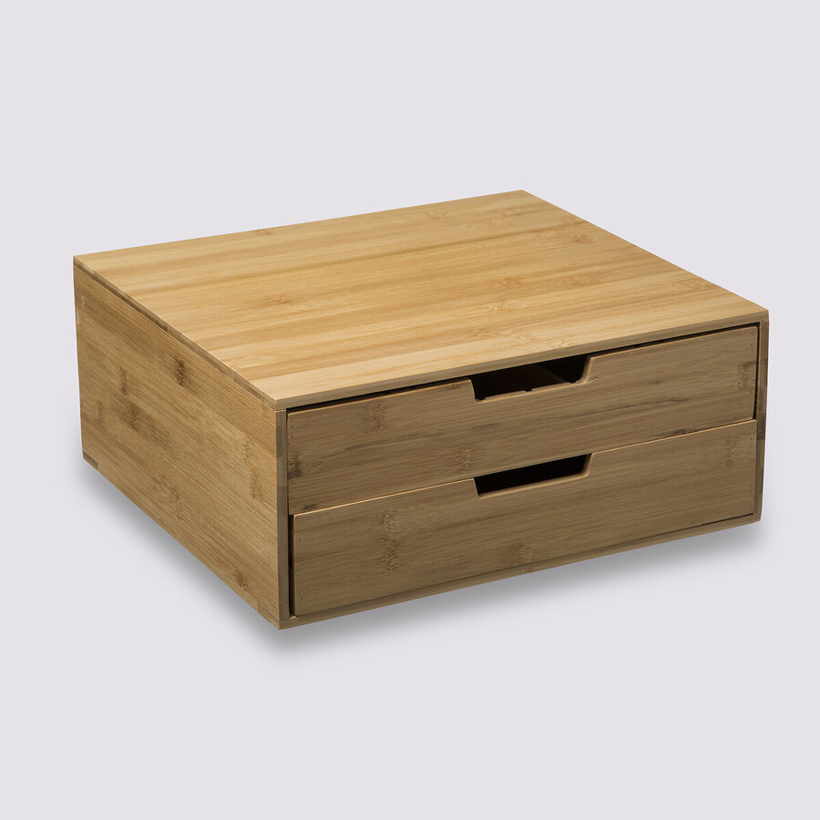 Porte-capsules tiroir Bambou