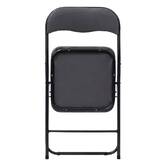 Chaise pliante, gris clair 