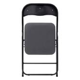 Chaise pliante, gris clair 