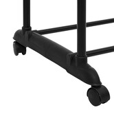 Portant à vêtement double à roulettes Coaty