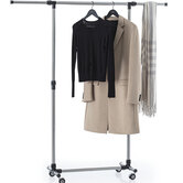 Portant à vêtements simple inox Extensio+