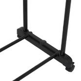 Portant à vêtements à roulettes double Extensio