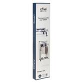 Portant à vêtements à roulettes double Extensio