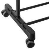 Portant à vêtements à roulettes simple Extensio