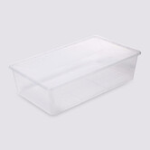 Boîte en plastique transparente 43l Simply+