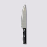 Couteau de chef inox - lame 20cm Essentiel black