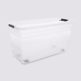 Boîtes 83l, transparent Easy roll