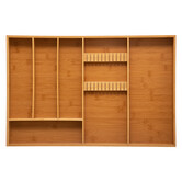 Range-couverts 3 compartiments Tidy smart bambou