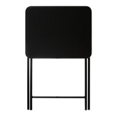 Table pliante 1 place, noir 