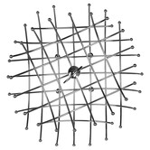 Corbeille spirale 2 étages métal 27,5/36cm