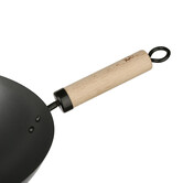 Wok en acier, 35 cm