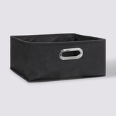 Panier tissu 31x15 cm, gris anthracite Mix'n modul