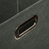 Panier tissu 31x31 cm, vert kaki Mix'n modul