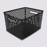 Panier en plastique 19l, noir Folky
