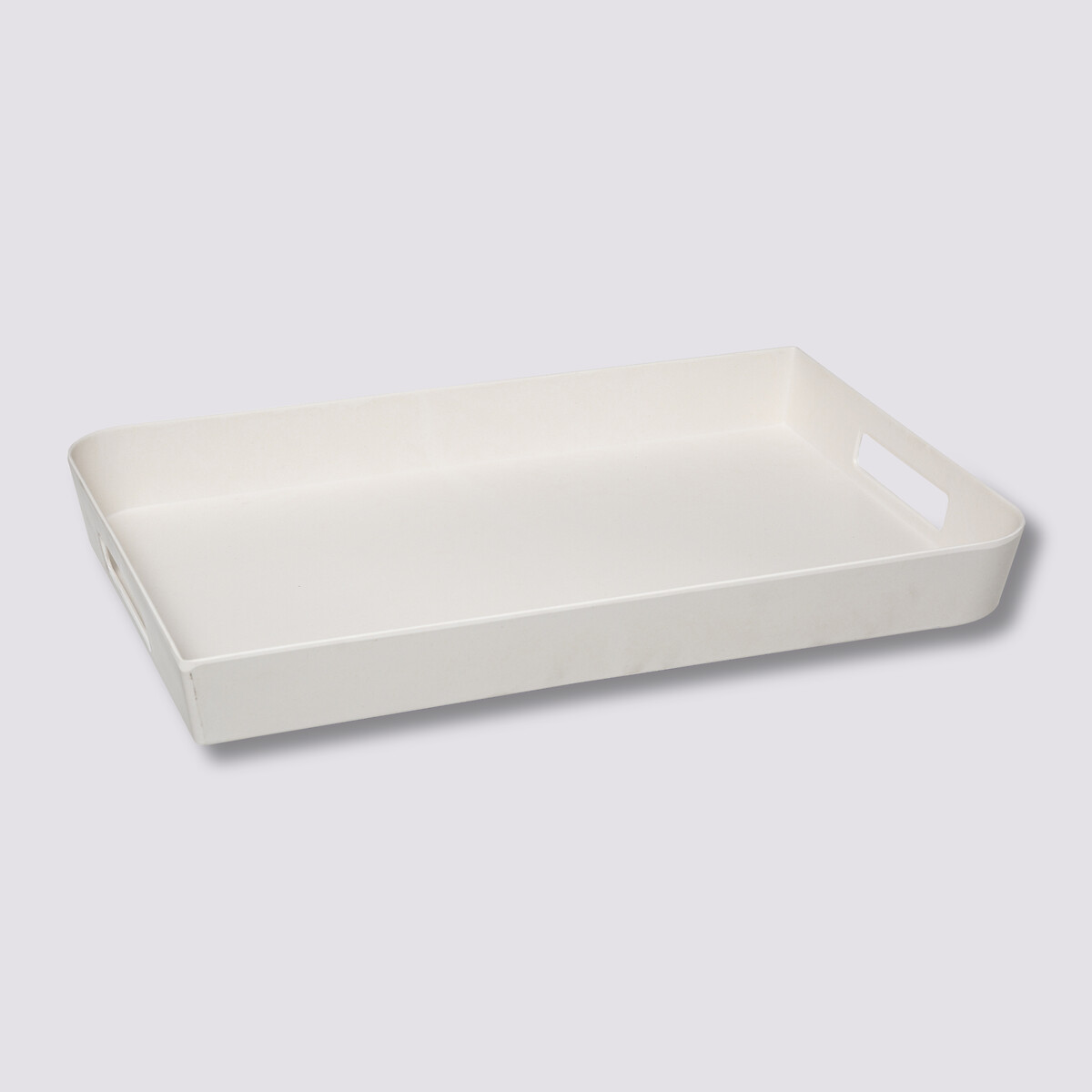 Plateau 45x30 cm, blanc Modern color