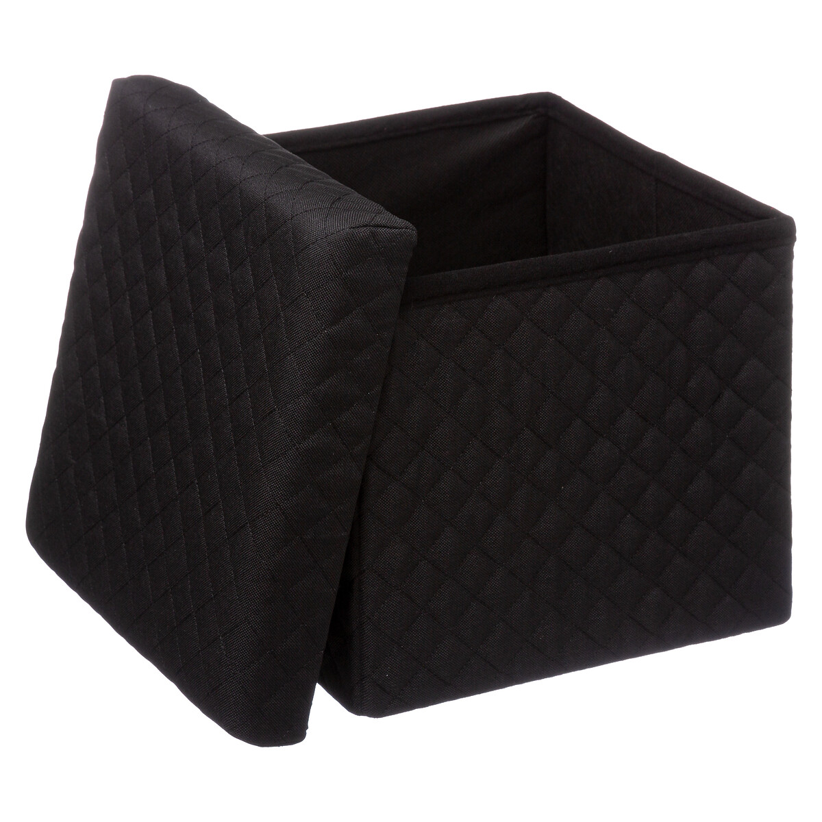 Pouf pliable 31x31 cm, noir Mix'n modul