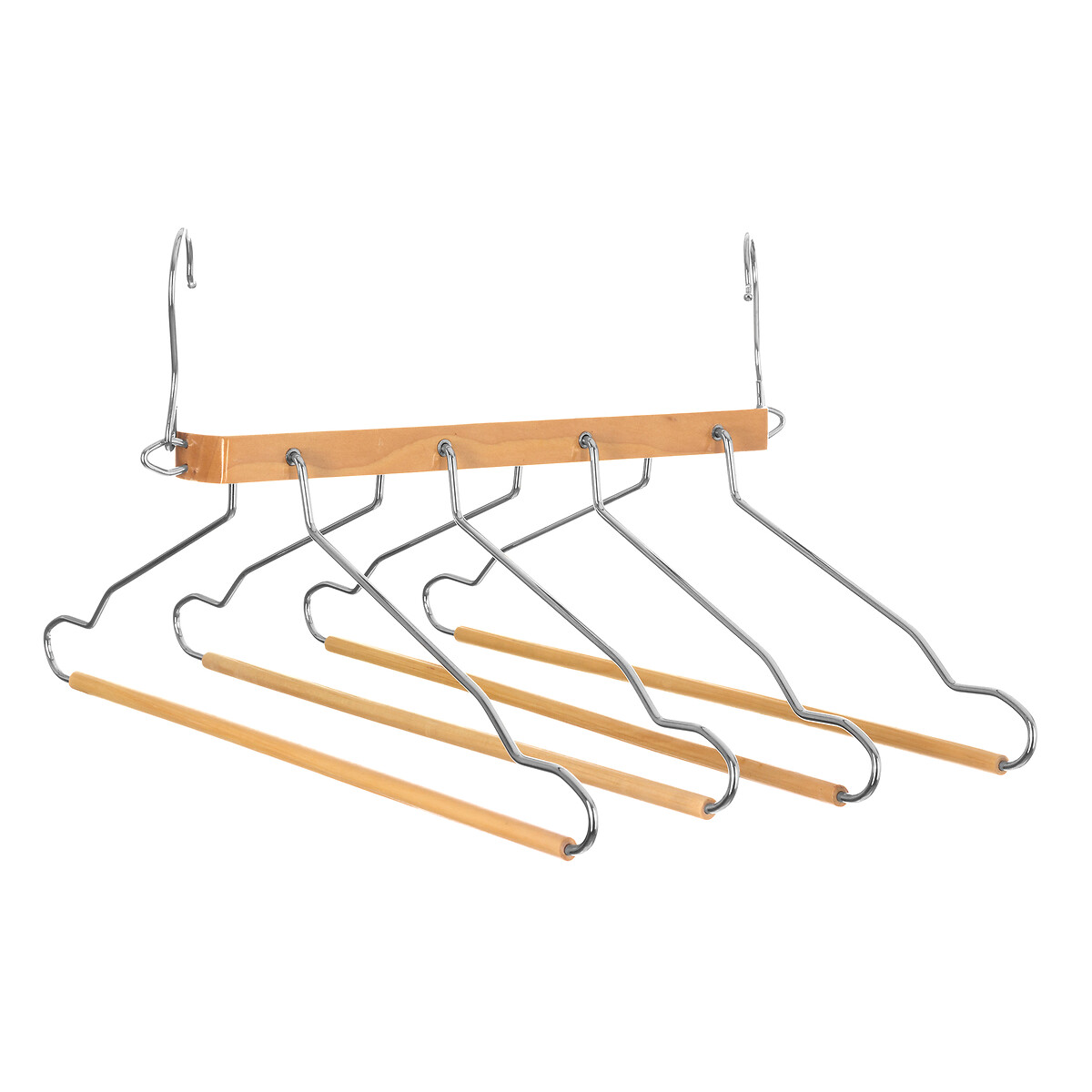 Cintre 4 pantalons en bois Hang'up+