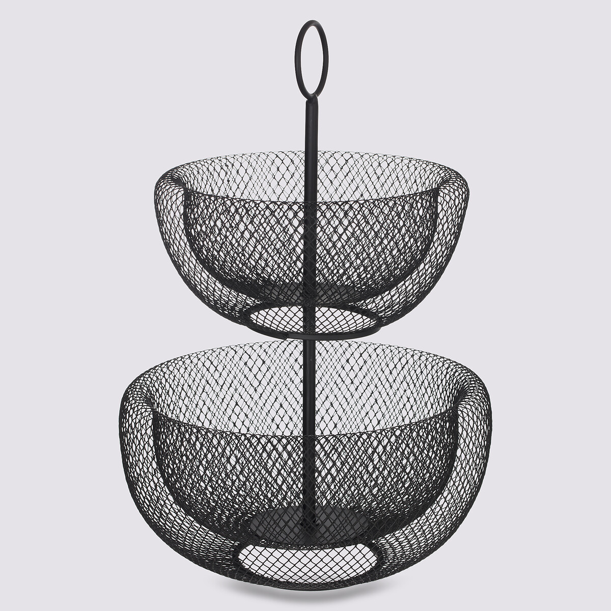 Corbeille 2 étages métal  24/29cm Mesh
