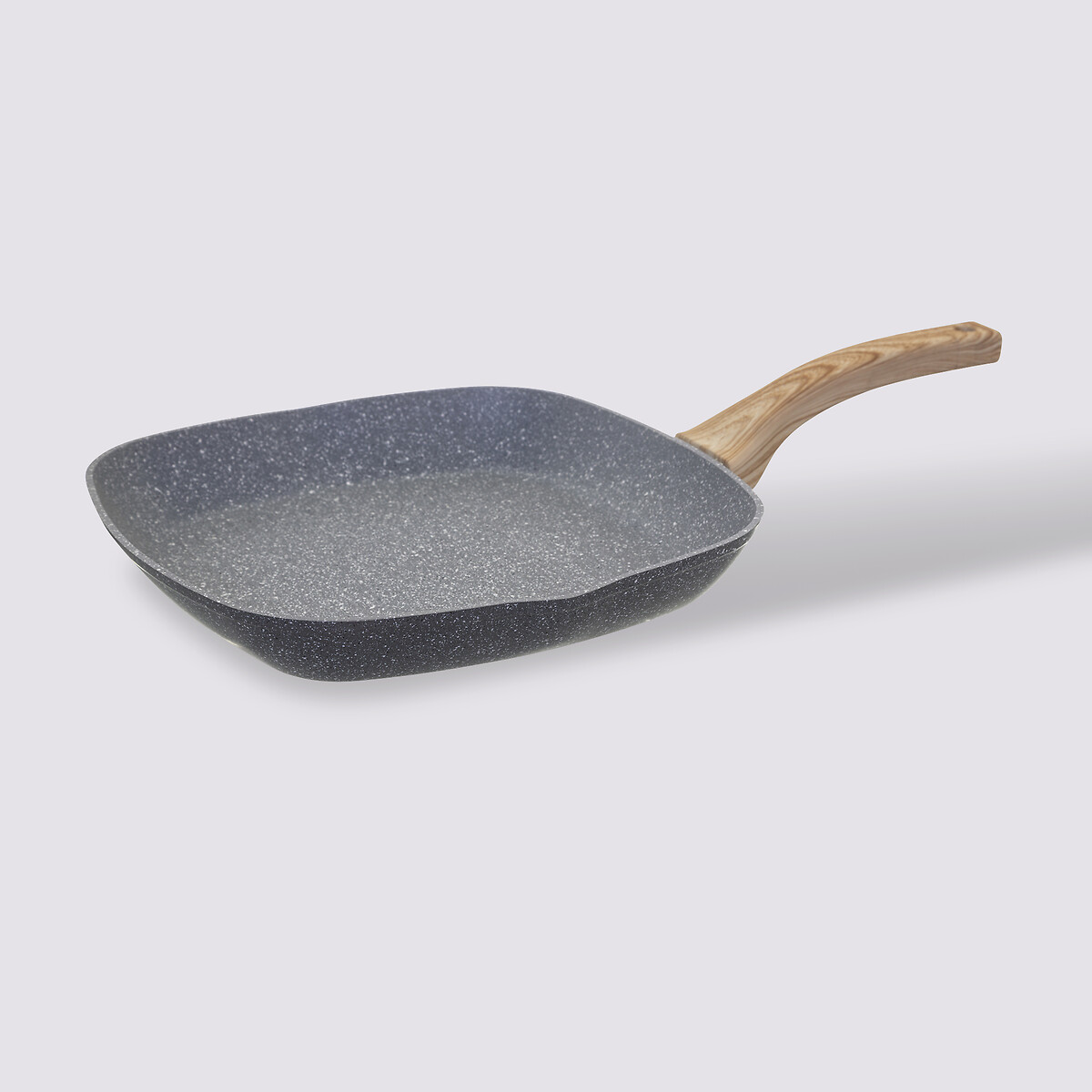 Grill aluminium forgé, 28 cm Nature